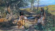 Henryk Siemiradzki Christ and Samarian France oil painting artist